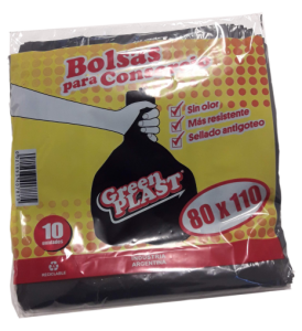 Bolsa p/ Consorcio Sellado antigoteo Tamaño: 80 x 110 cm. Paquete x 10 unidades.