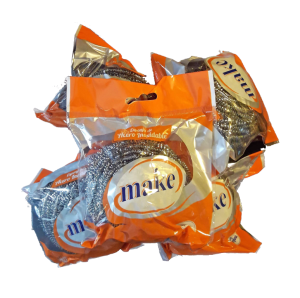 Esponja Acero Inoxidable MAKE 50 gr. x unidad.