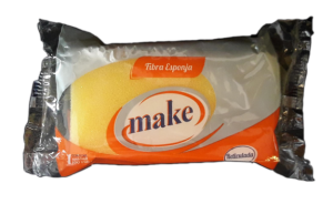 Fibra esponja reticulada MAKE. Tamaño: 10 x 6 cm. x unidad.