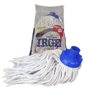 Mopa IRGE T.200 Mopa blanca sin cabo. Super absorvente. Rosca universal. Producto italiano. x unidad.