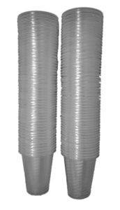 Vaso cristal  Caja x 3400 unid. Capacidad 180 cc.